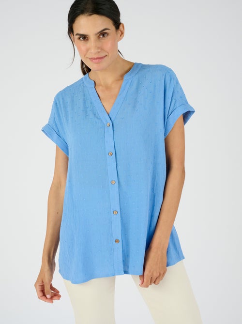 Chemisier crépon *pure viscose Lenzing(TM) EcoVero(TM) - Damart - Kiabi