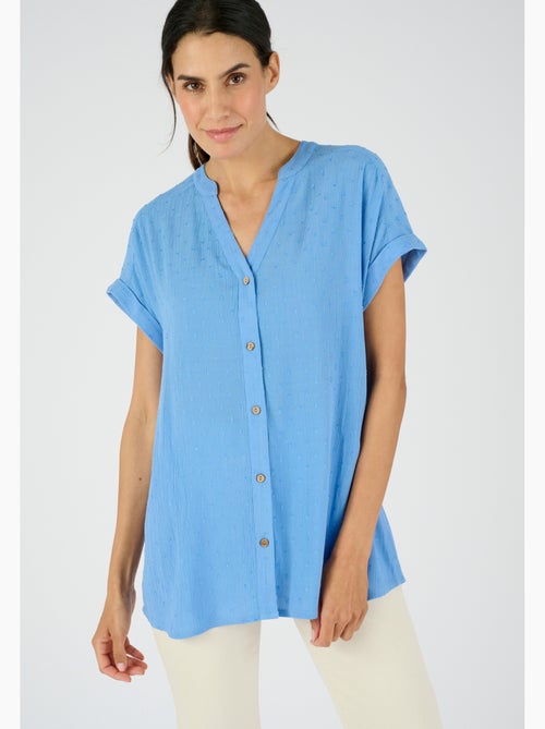 Chemisier crépon *pure viscose Lenzing(TM) EcoVero(TM) - Damart - Kiabi