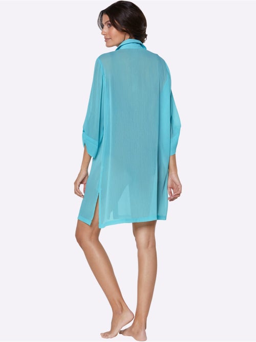 Chemisier De Plage Qualité Mousseline Fluide - Taille Standard - Witt - Kiabi Chemisier De Plage Qualité Mousseline Fluide - Taille Standard - Witt - Kiabi