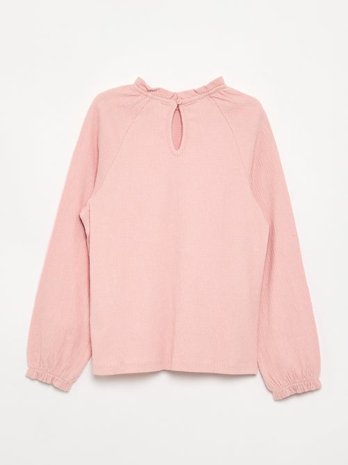 Chemisier effet blouse - Kiabi