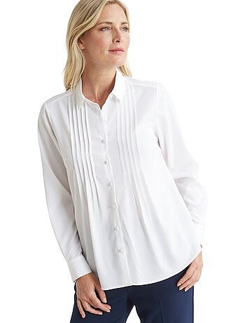 Chemisier effet plastron - DAXON