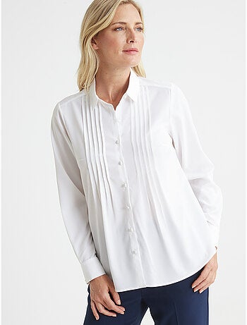 Chemisier effet plastron - DAXON