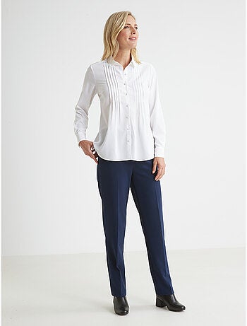 Chemisier effet plastron - DAXON