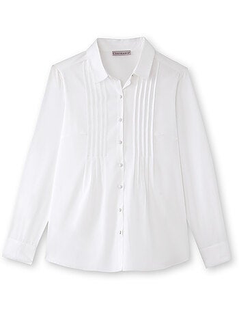 Chemisier effet plastron - DAXON