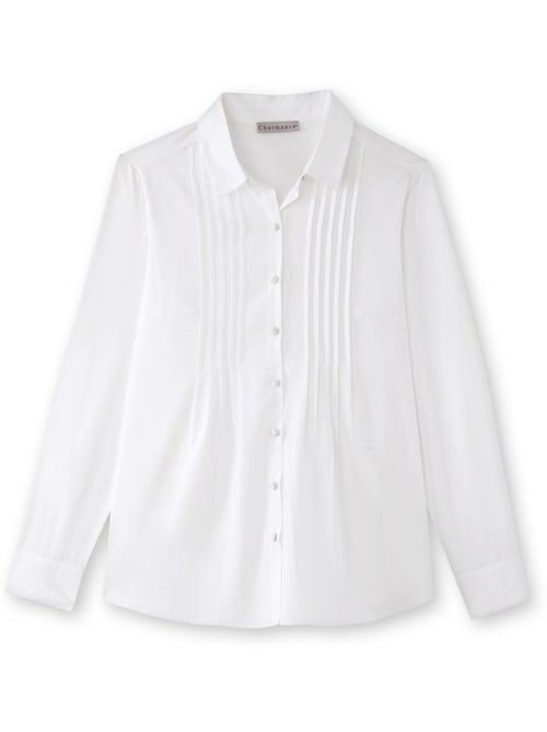 Chemisier effet plastron - DAXON - Kiabi