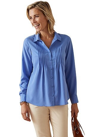 Chemisier effet plastron - DAXON