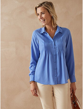 Chemisier effet plastron - DAXON