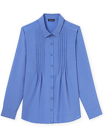 Chemisier effet plastron - DAXON