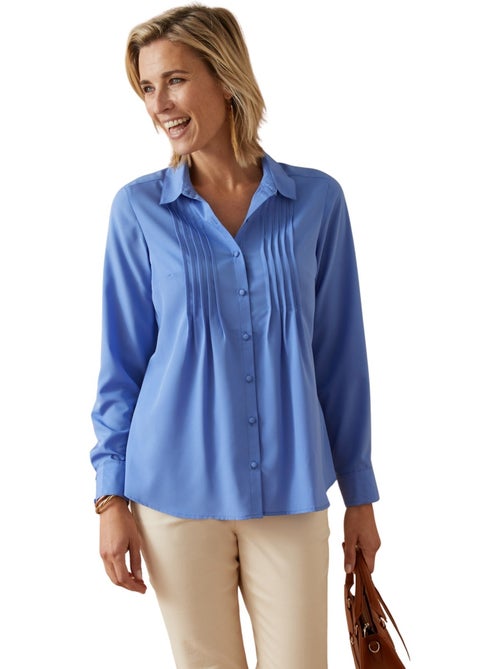 Chemisier effet plastron - DAXON - Kiabi