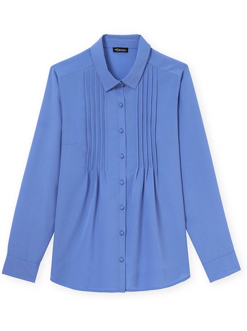 Chemisier effet plastron - DAXON - Kiabi