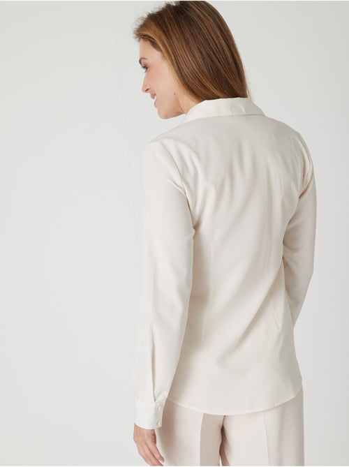Chemisier effet plastron - DAXON - Kiabi