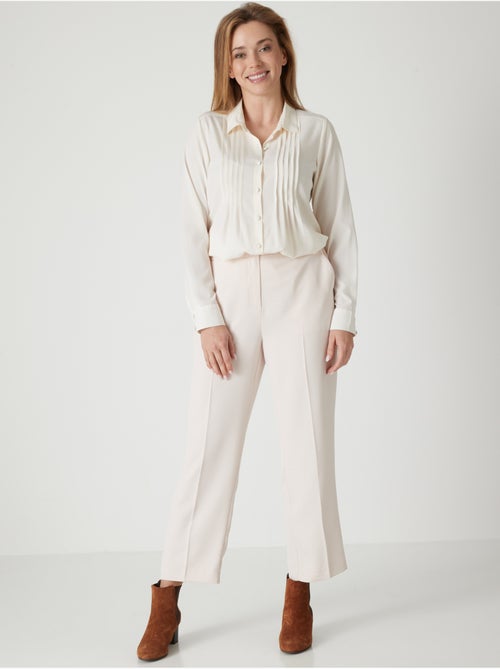 Chemisier effet plastron - DAXON - Kiabi