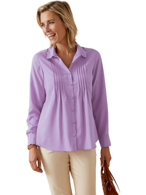 Chemisier effet plastron - DAXON - Kiabi