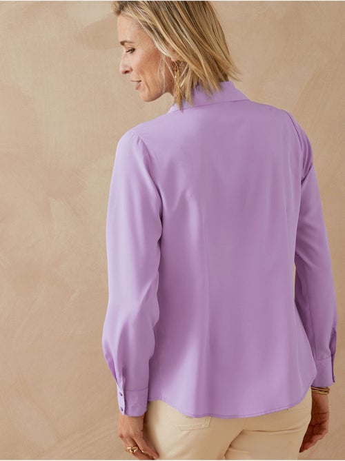 Chemisier effet plastron - DAXON - Kiabi