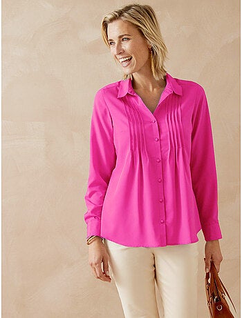 Chemisier effet plastron - DAXON