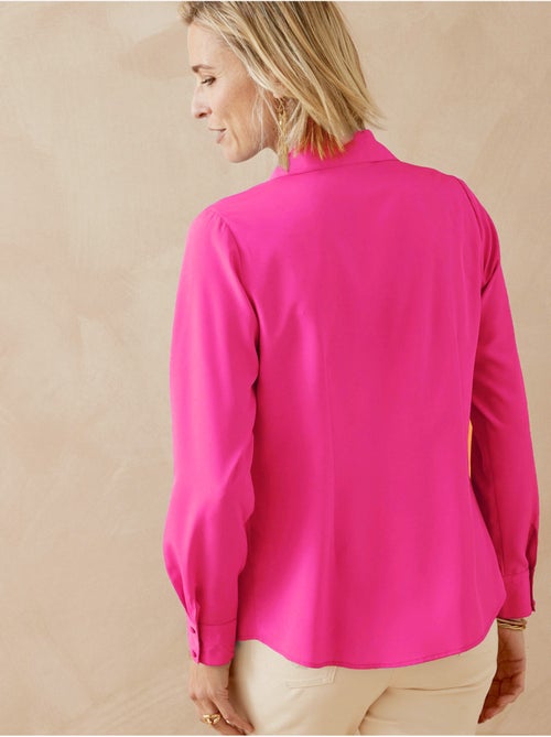 Chemisier effet plastron - DAXON - Kiabi