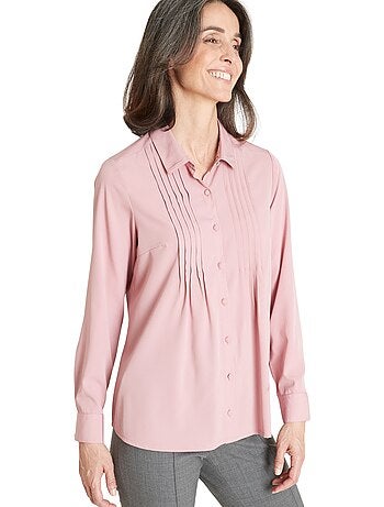 Chemisier effet plastron - DAXON
