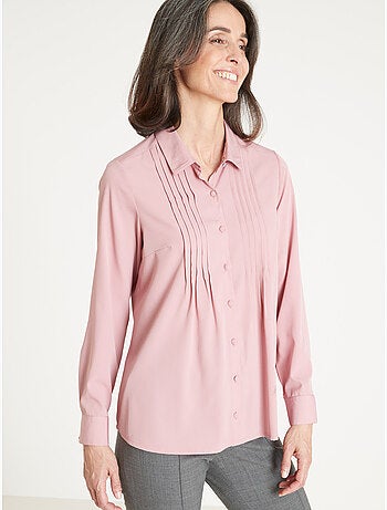 Chemisier effet plastron - DAXON