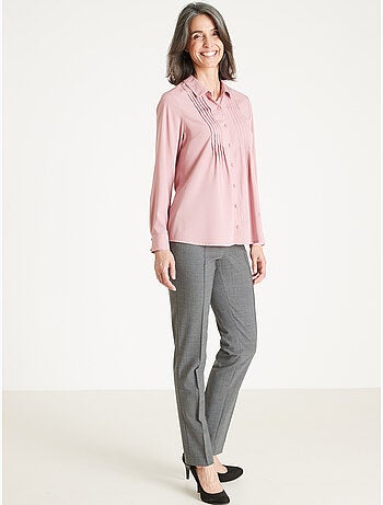 Chemisier effet plastron - DAXON
