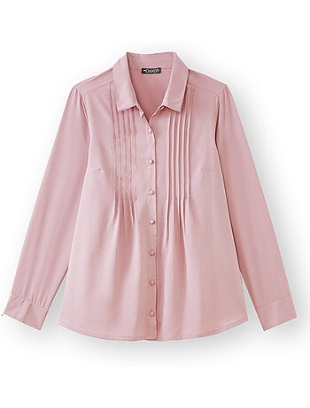 Chemisier effet plastron - DAXON