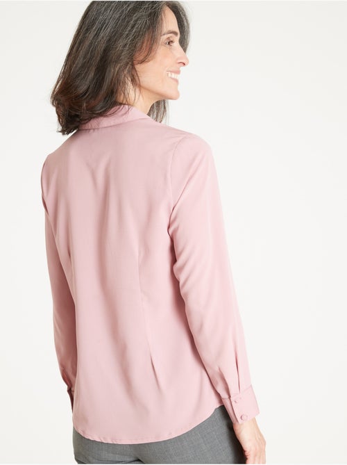 Chemisier effet plastron - daxon - Kiabi Chemisier effet plastron - daxon - Kiabi