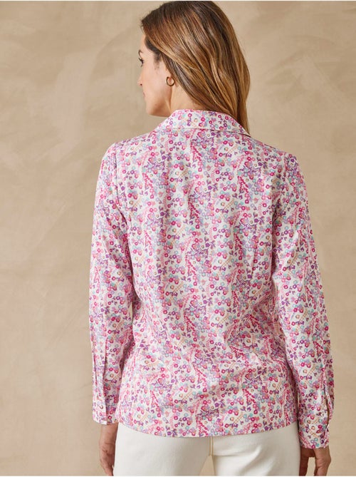 Chemisier effet plastron manches longues - DAXON - Kiabi
