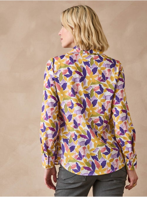 Chemisier effet plastron manches longues - DAXON - Kiabi