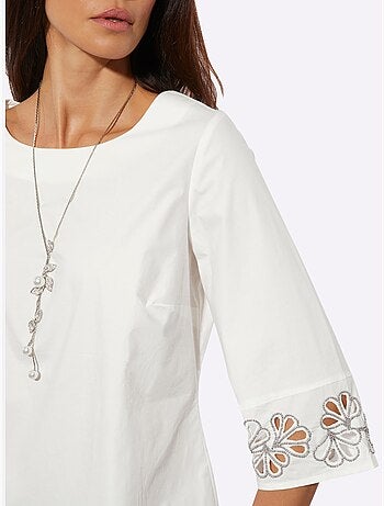 Chemisier En Coton 97% Coton - Taille Standard - helline