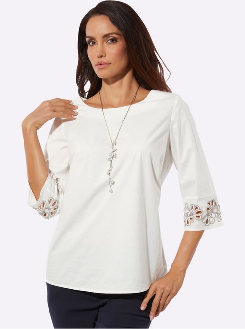 Chemisier En Coton 97% Coton - Taille Standard - Helline - Kiabi