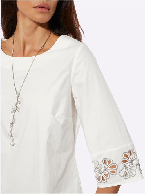 Chemisier En Coton 97% Coton - Taille Standard - Helline - Kiabi