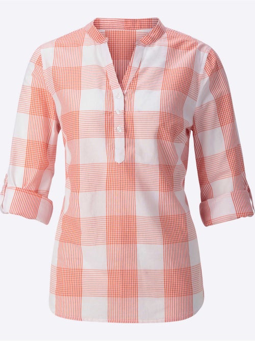 Chemisier En Coton Coupe Droite Flatteuse - Taille Standard - Witt - Kiabi