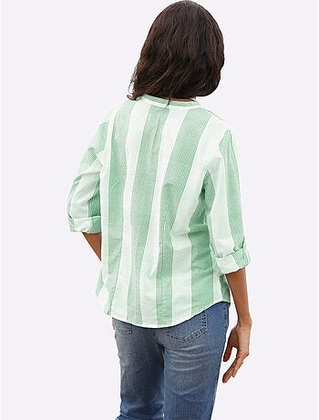 Chemisier En Coton Coupe Droite Flatteuse - Taille Standard - Witt