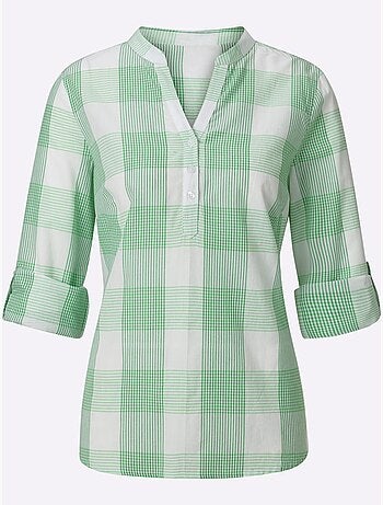 Chemisier En Coton Coupe Droite Flatteuse - Taille Standard - Witt