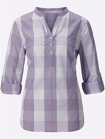 Chemisier En Coton Coupe Droite Flatteuse - Taille Standard - Witt