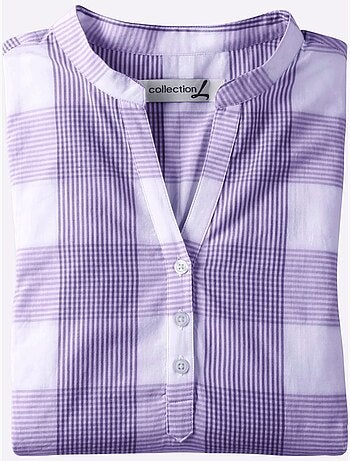 Chemisier En Coton Coupe Droite Flatteuse - Taille Standard - Witt