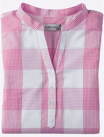 Chemisier En Coton Coupe Droite Flatteuse - Taille Standard - Witt