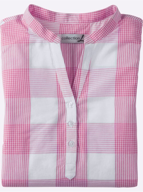 Chemisier En Coton Coupe Droite Flatteuse - Taille Standard - Witt - Kiabi