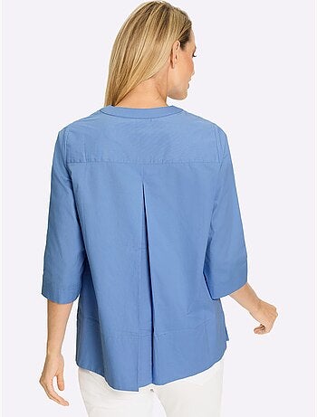 Chemisier En Coton Coupe Moderne - Taille Standard - helline