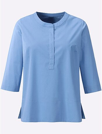 Chemisier En Coton Coupe Moderne - Taille Standard - helline