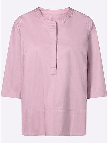Chemisier En Coton Coupe Moderne - Taille Standard - Helline