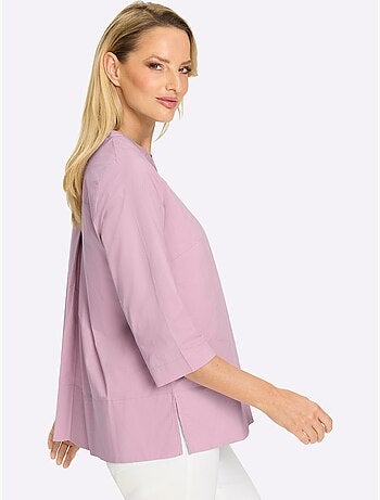 Chemisier En Coton Coupe Moderne - Taille Standard - Helline
