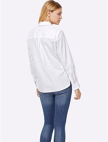 Chemisier En Coton Pur Coton - Taille Standard - helline
