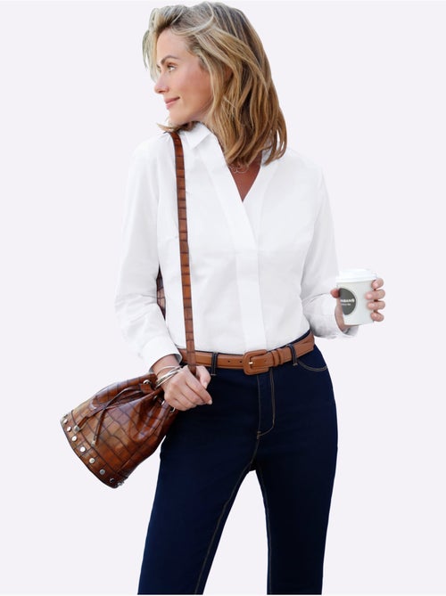 Chemisier En Coton Pur Coton - Taille Standard - helline - Kiabi