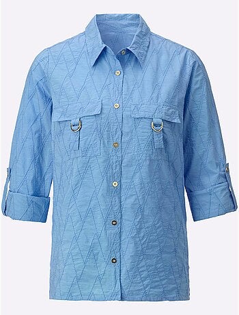 Chemisier En Coton Pur Coton - Taille Standard - Helline