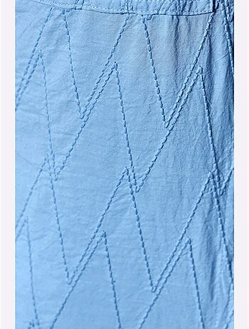 Chemisier En Coton Pur Coton - Taille Standard - Helline