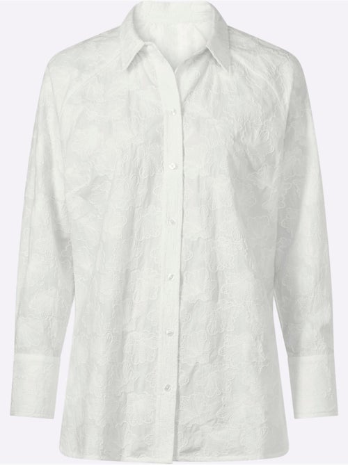 Chemisier En Coton Pur Coton - Taille Standard - Helline - Kiabi Chemisier En Coton Pur Coton - Taille Standard - Helline - Kiabi