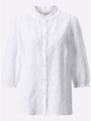 Chemisier En Coton Pur Coton - Taille Standard - Moda Vilona