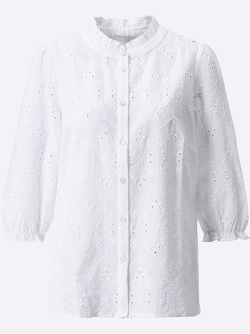 Chemisier En Coton Pur Coton - Taille Standard - Moda Vilona - Kiabi