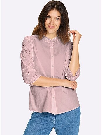Chemisier En Coton Pur Coton - Taille Standard - Moda Vilona