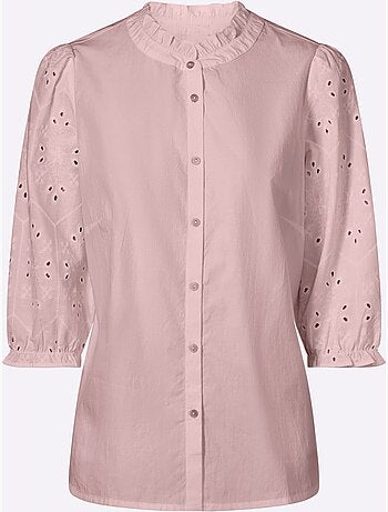 Chemisier En Coton Pur Coton - Taille Standard - Moda Vilona